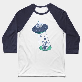 Kitty abduction of yarn balls Baseball T-Shirt